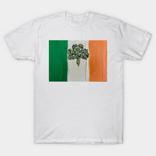 Shamrock in Flag T-Shirt